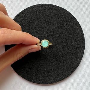 Anna Beck Aquamarine Charity Ring